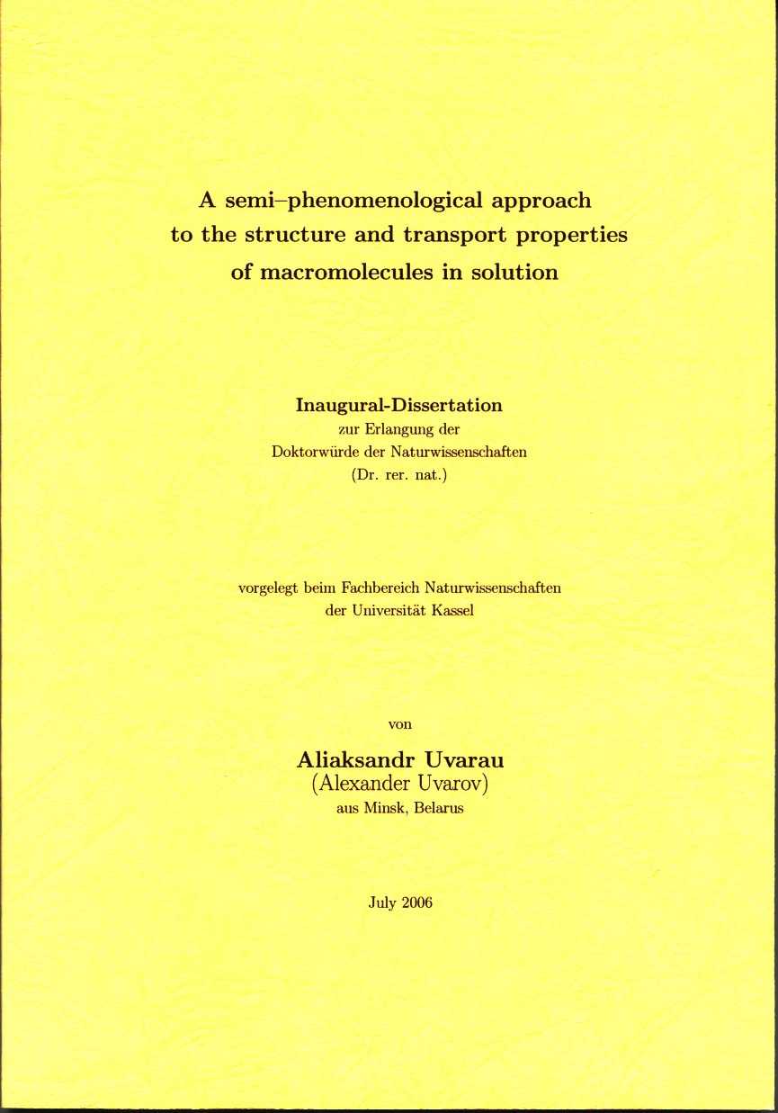 Phd thesis sample